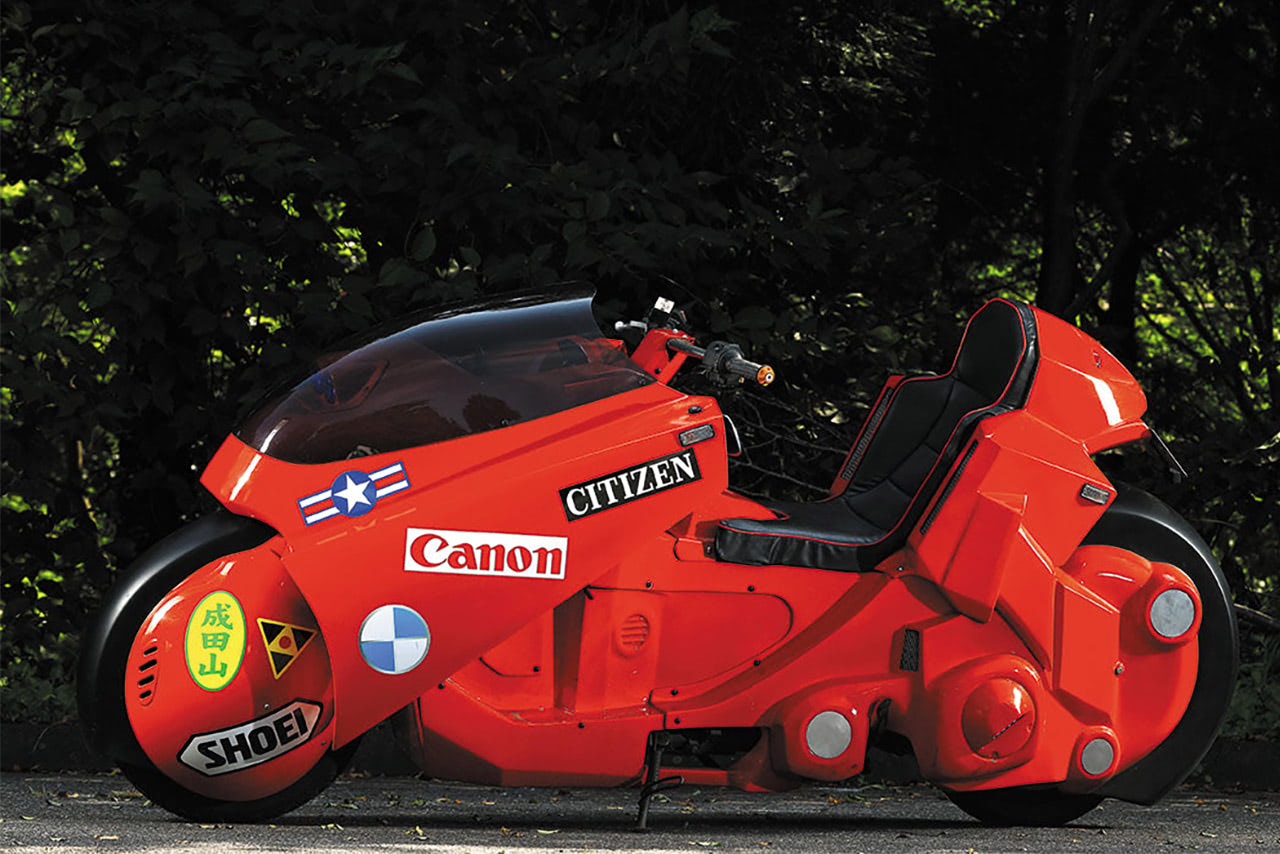 AKIRA 金田のバイク【2】市販を目指して数台のみ開発され、製作された