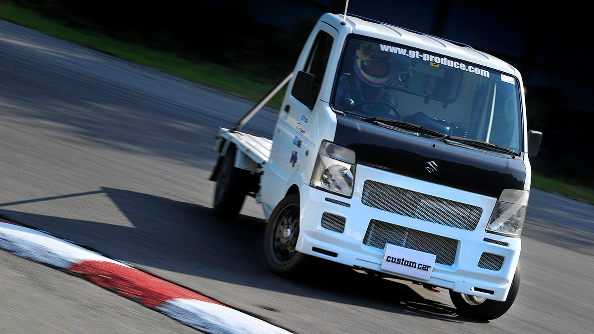 軽トラでドリフトですと〜!?】ボルトオンターボ＆インタークーラーを