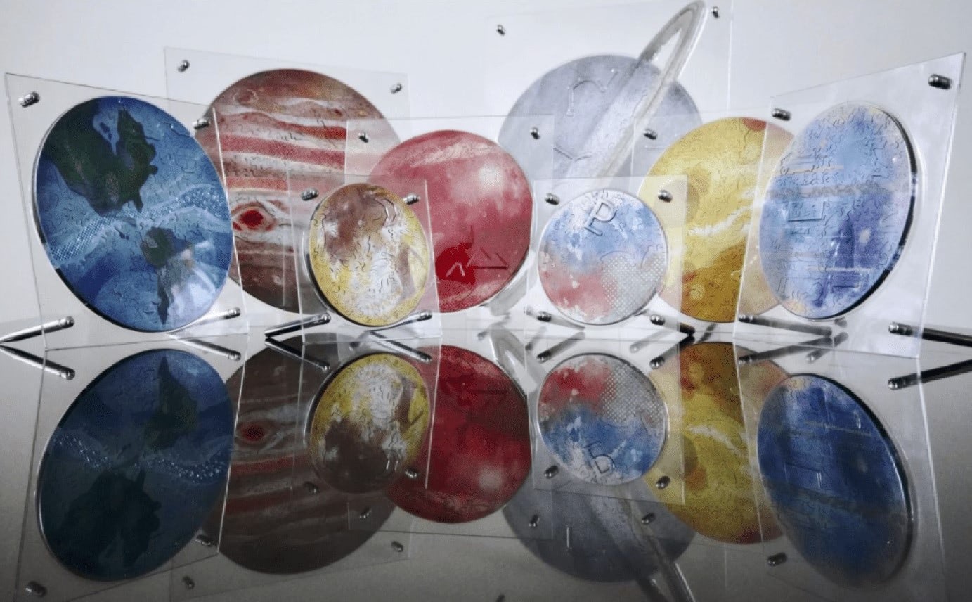 輸入雑貨ECのRelajante、大人向け惑星パズル「宇宙の破片―ソラノカケラ