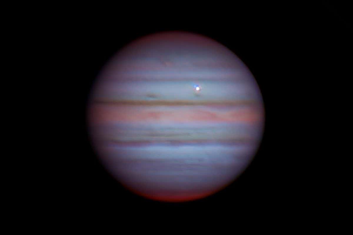 Jupiter: Enormous impact flash seen lighting up the planet's