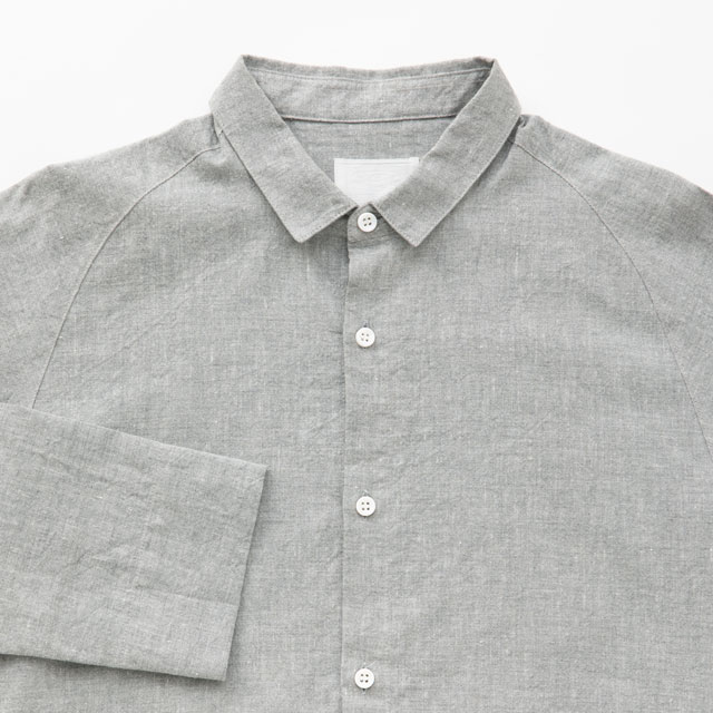 綿麻ラグランワークシャツ｜衣料品｜中川政七商店 公式サイト