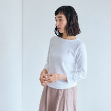 ふんわり綿のラグランカットソー｜衣料品｜中川政七商店 公式サイト