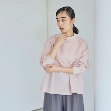 綿麻ハイネックブラウス｜衣料品｜中川政七商店 公式サイト