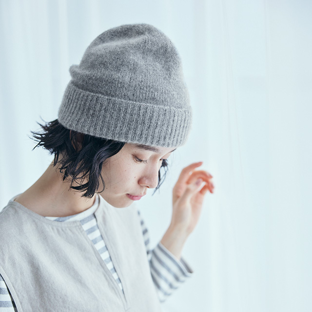 カシミヤのニット帽｜服飾品｜中川政七商店 公式サイト