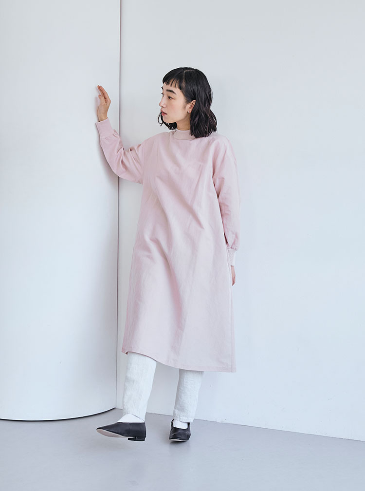 綿麻ハイネックブラウス／ワンピース｜工芸・暮らし・贈りもの｜中川政