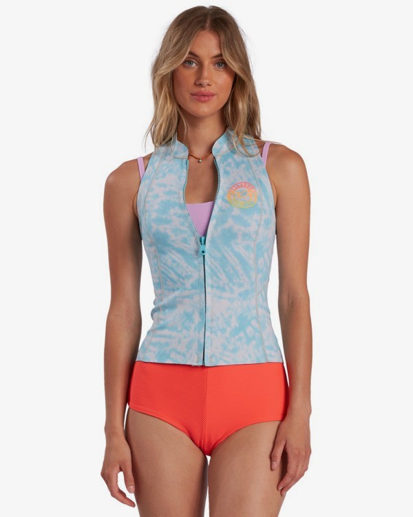 1mm Surf Capsule Salty Dayz - Sleeveless Neoprene Top for Women