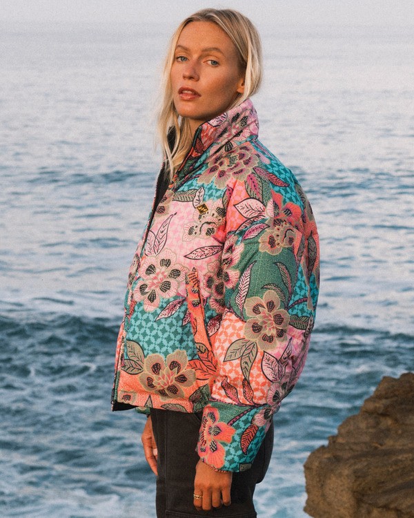 Cozy Puffer - Reversible Down Jacket for Women | Billabong