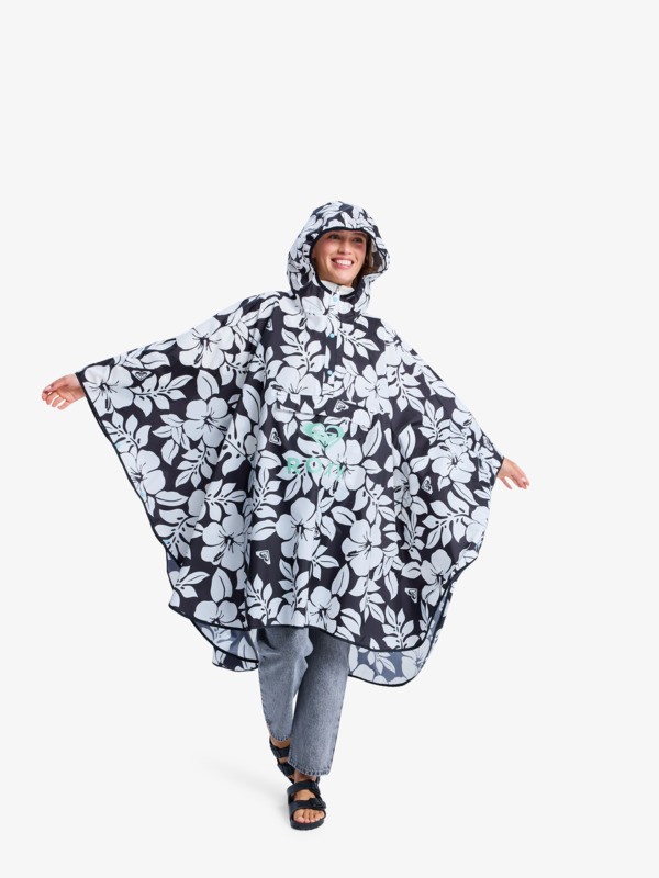 Midnight Rain - Rain Poncho for Women | Roxy