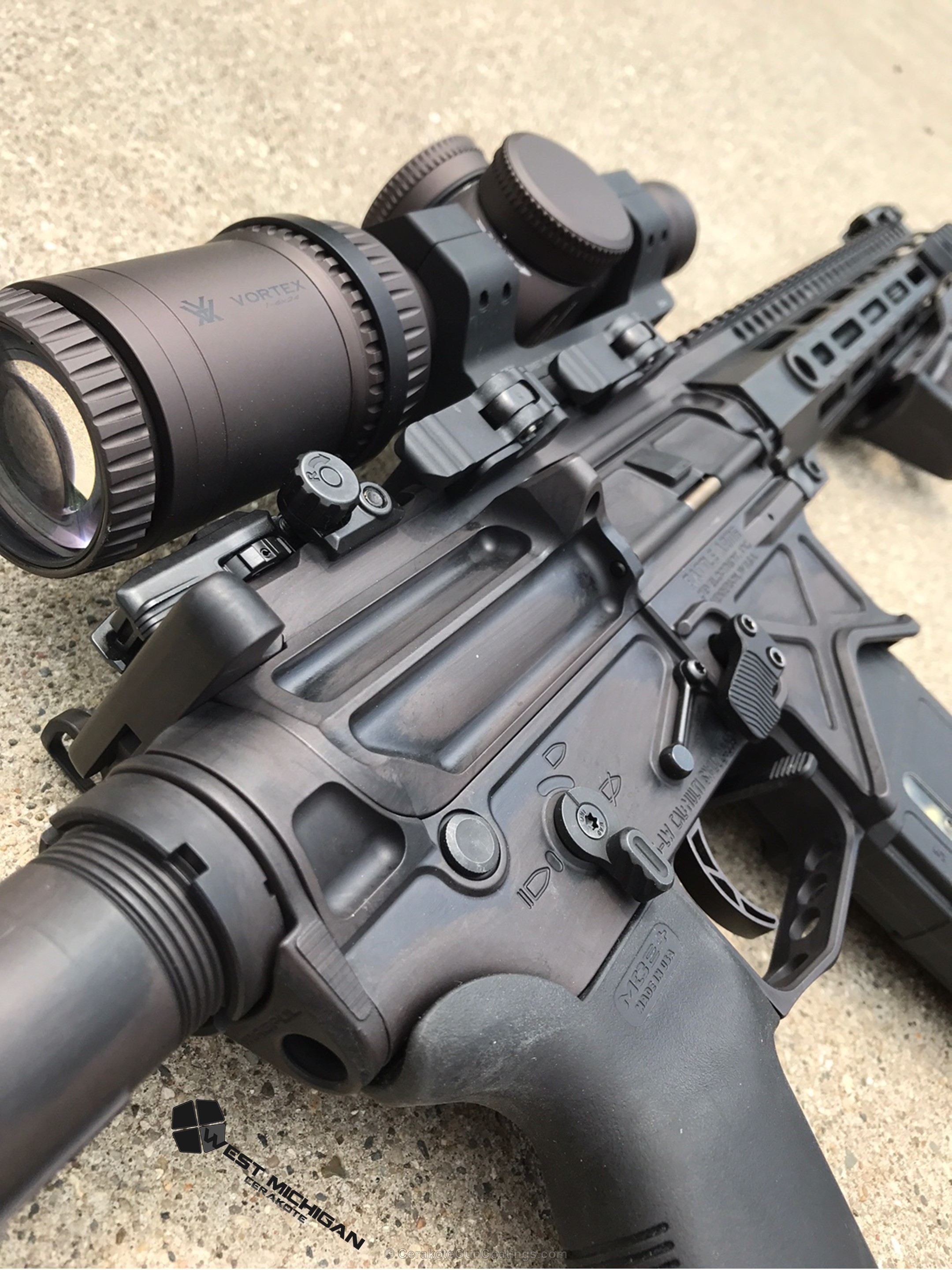 実物 SMITH VORTEX フラッシュハイダー M4 AR15 M16 実物 VORTEX