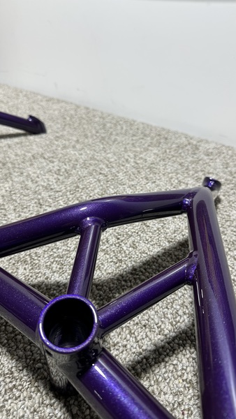 Ninja z400 Crash Cage coated Popsicle Purple | Prismatic Powders