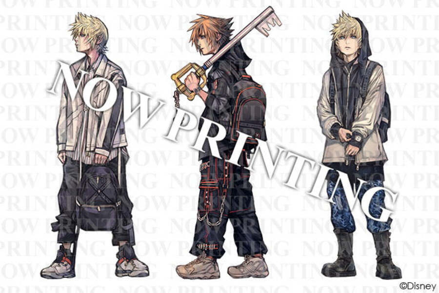 New Kingdom Hearts 20th Anniversary Fashion Merch Revealed