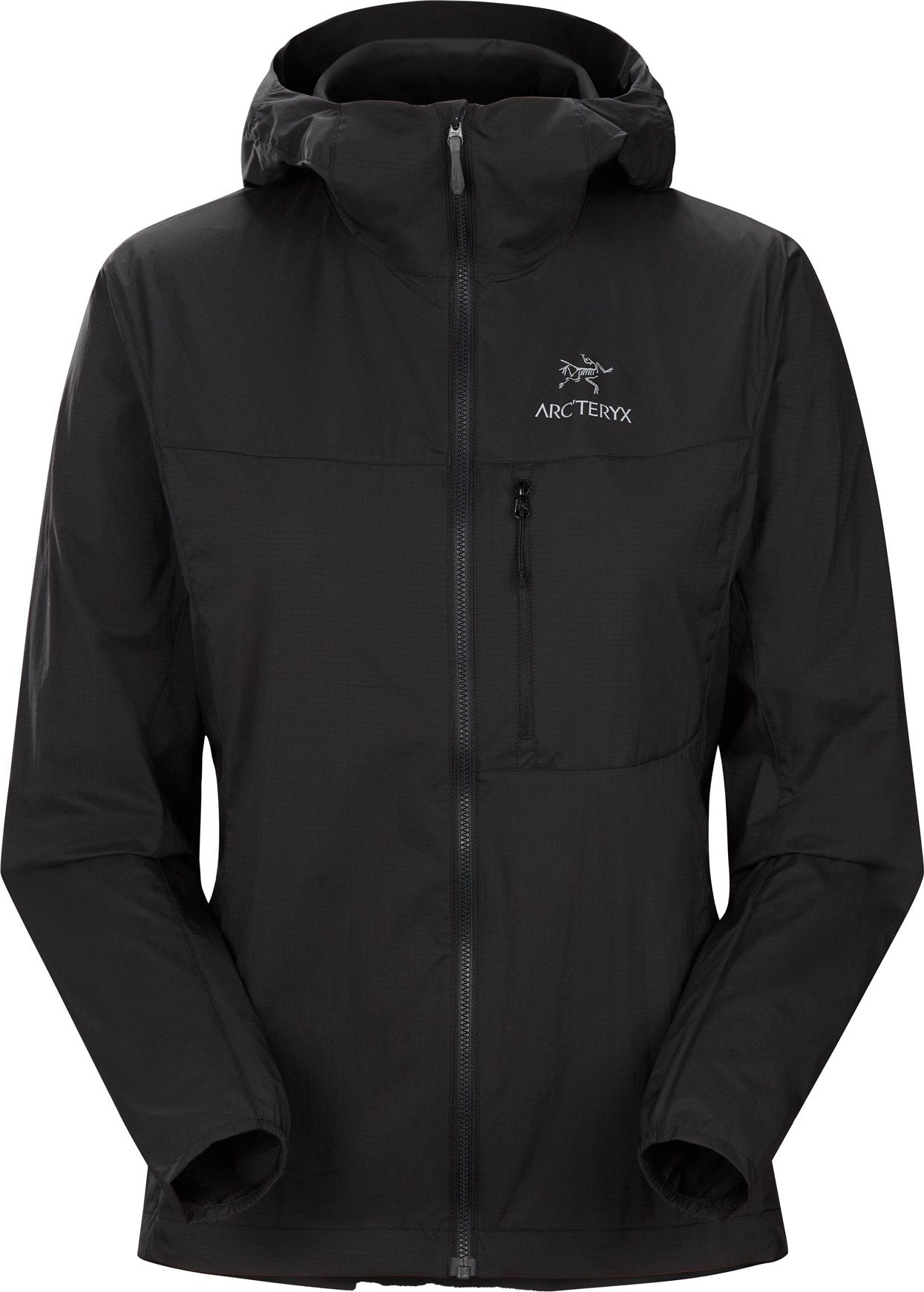 Arc'teryx Squamish Hoody W Black Walking Jackets : Snowleader
