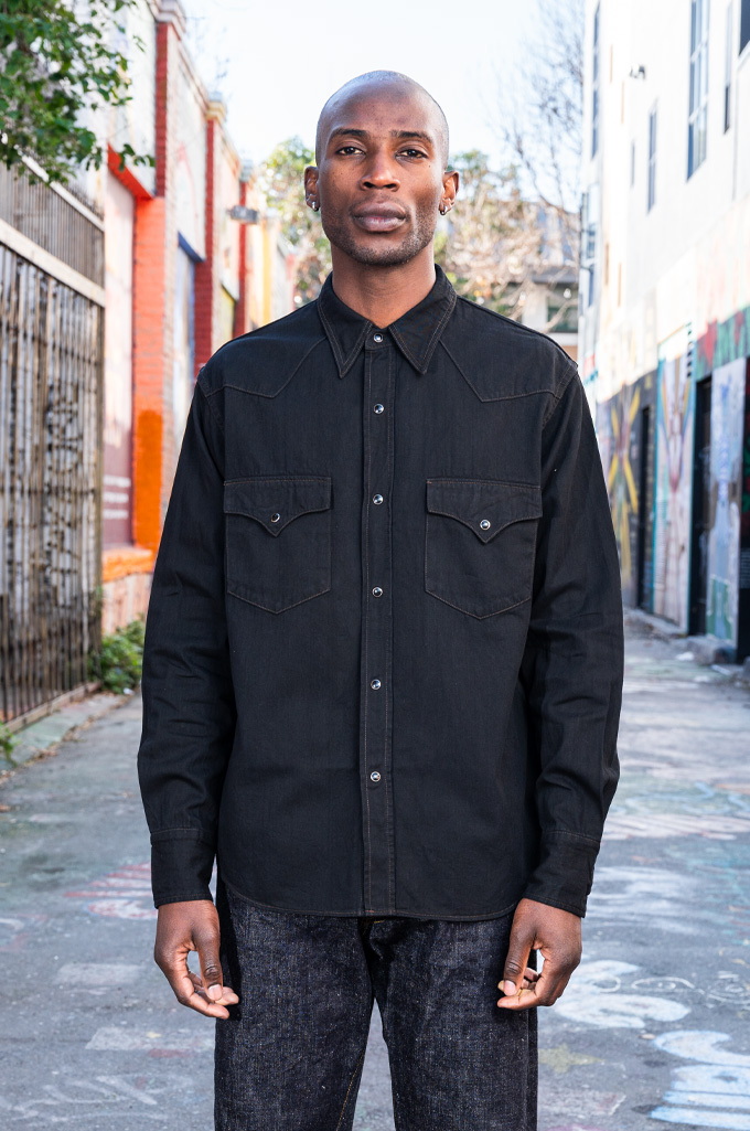 Studio D'Artisan 45th Anniversary Amami-Dorozome Western Shirt