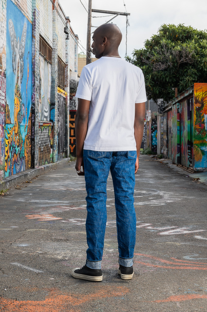 Samurai S211XX17oz-SLB MURAKUMO Light Indigo Slubby 17oz Jeans