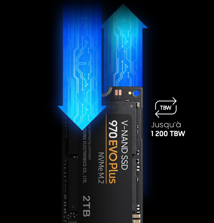 970 EVO Plus NVMe M.2 SSD, 2 To | MZ-V7S | Samsung CA_FR