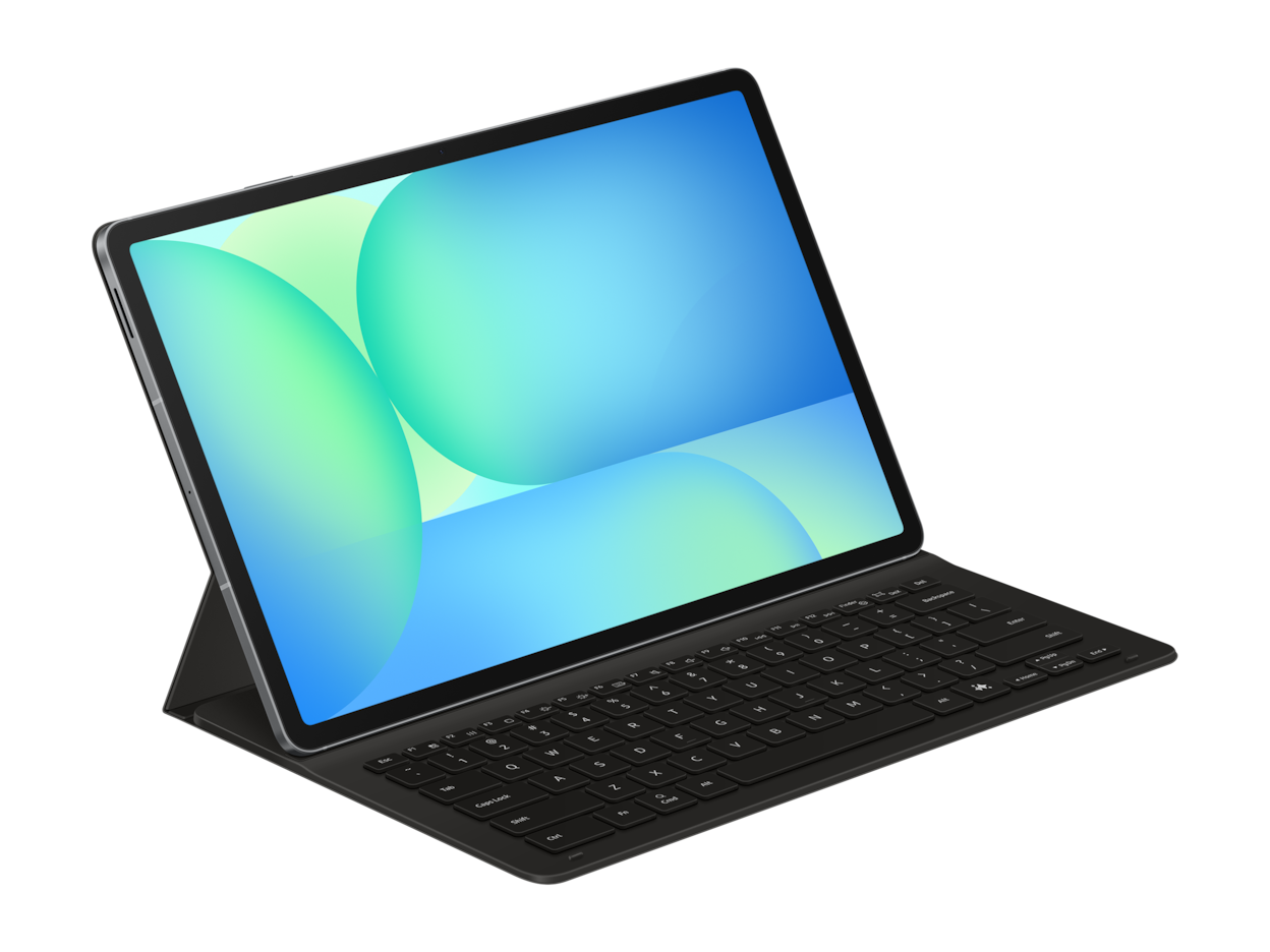 Galaxy Tab S10 FE+ (AI) Book Cover Keyboard Slim Black | ซัมซุง