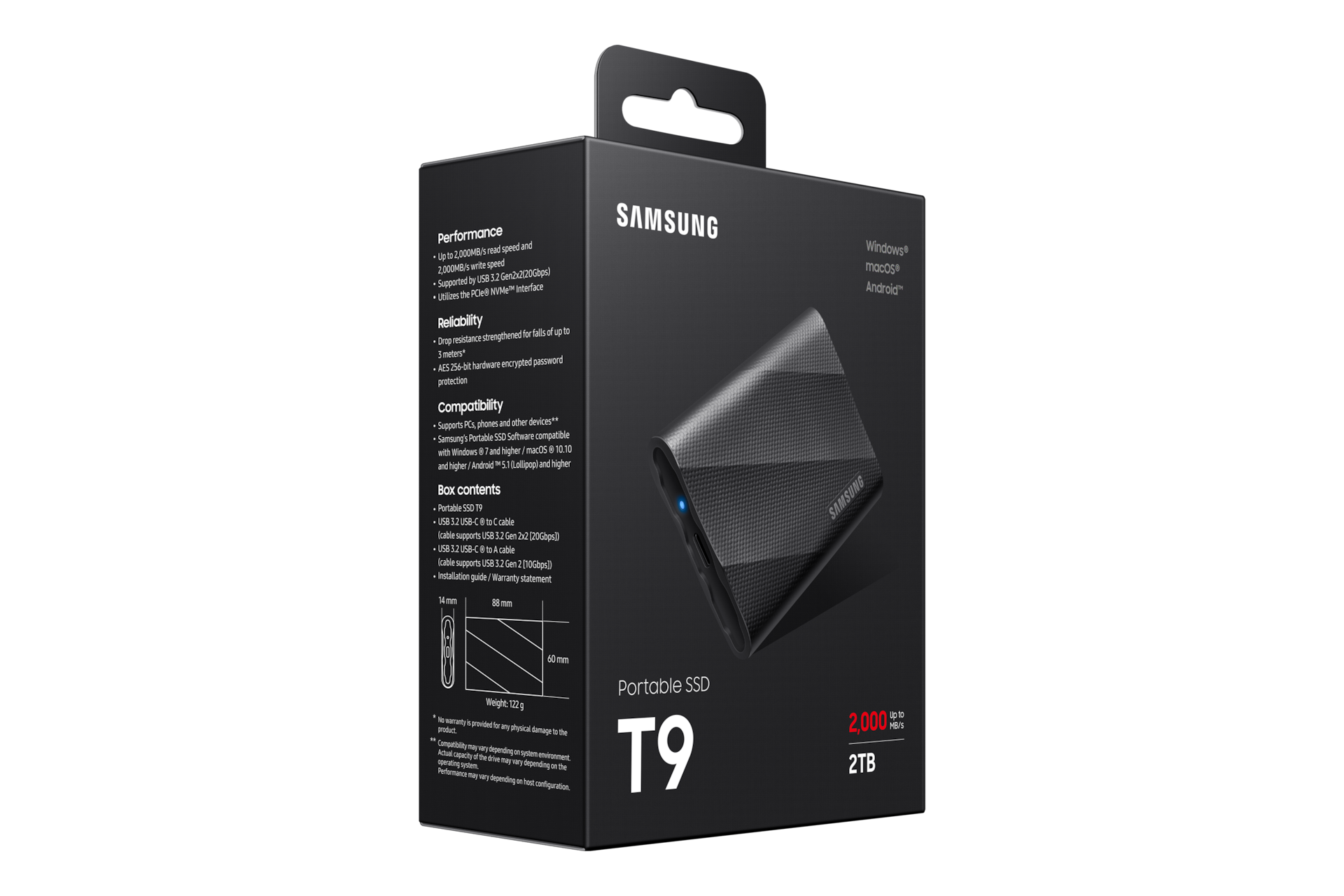Portable SSD T9 2TB USB 3.2 | Samsung US