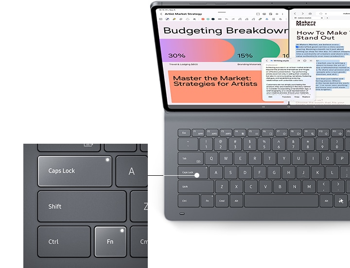 Galaxy Tab S11 Ultra Book Cover Keyboard Slim | ケース・カバー