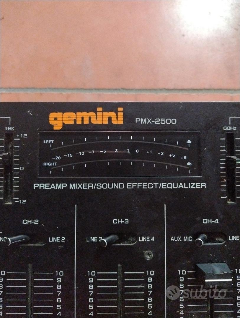 mixer GEMINI pmx-2500 - Audio/Video In vendita a Latina