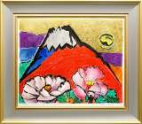 石田武 日本画 「富士」 石田武「富士」日本画 F20号 :: 絵画買取・販売 -