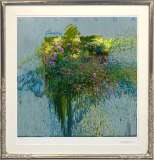 ホアキン・トレンツ・リャド「リビエラ公園」シルクスクリーン :: 絵画