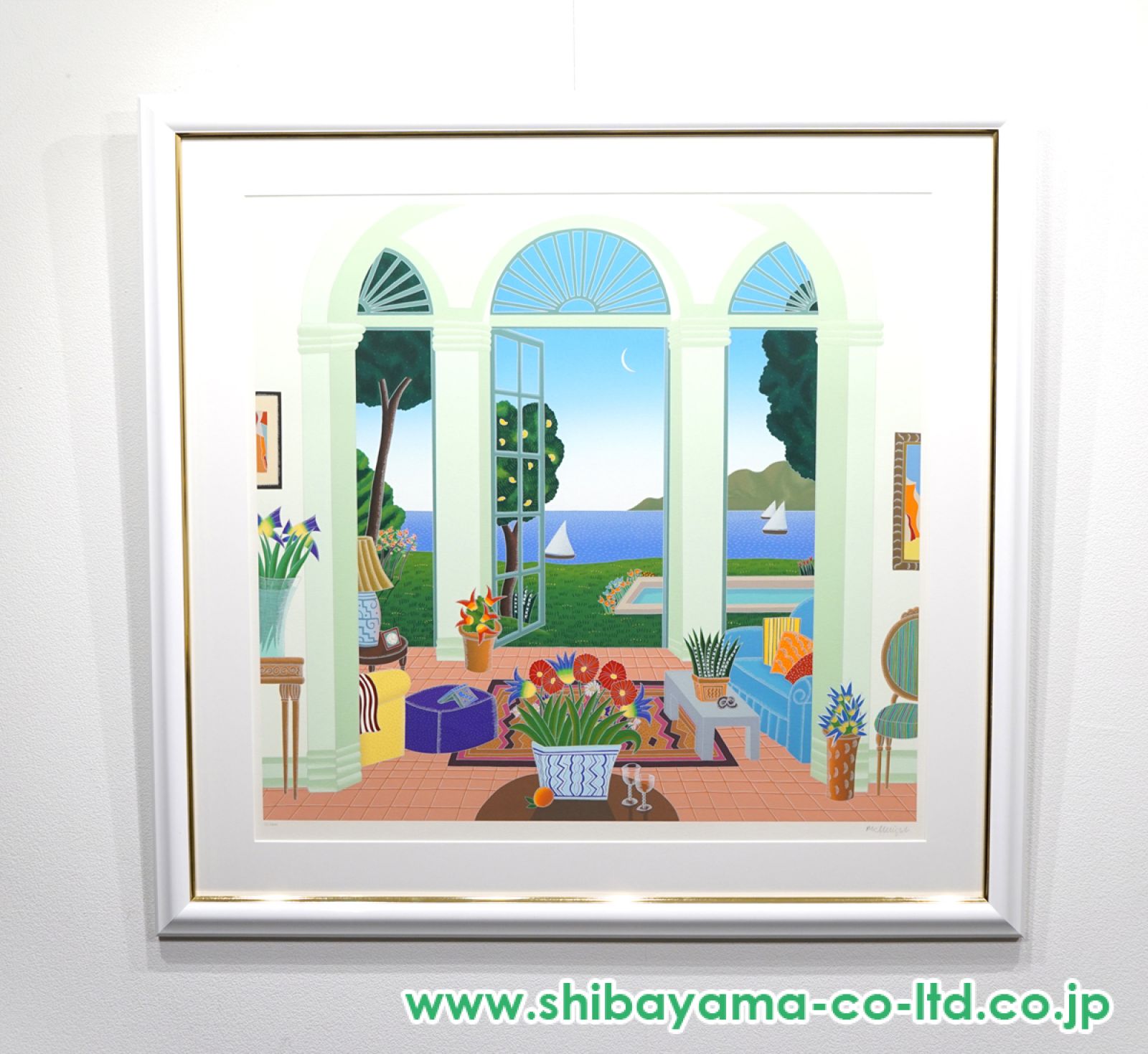 トーマス・マックナイト「オールドライム」シルクスクリーン :: 絵画