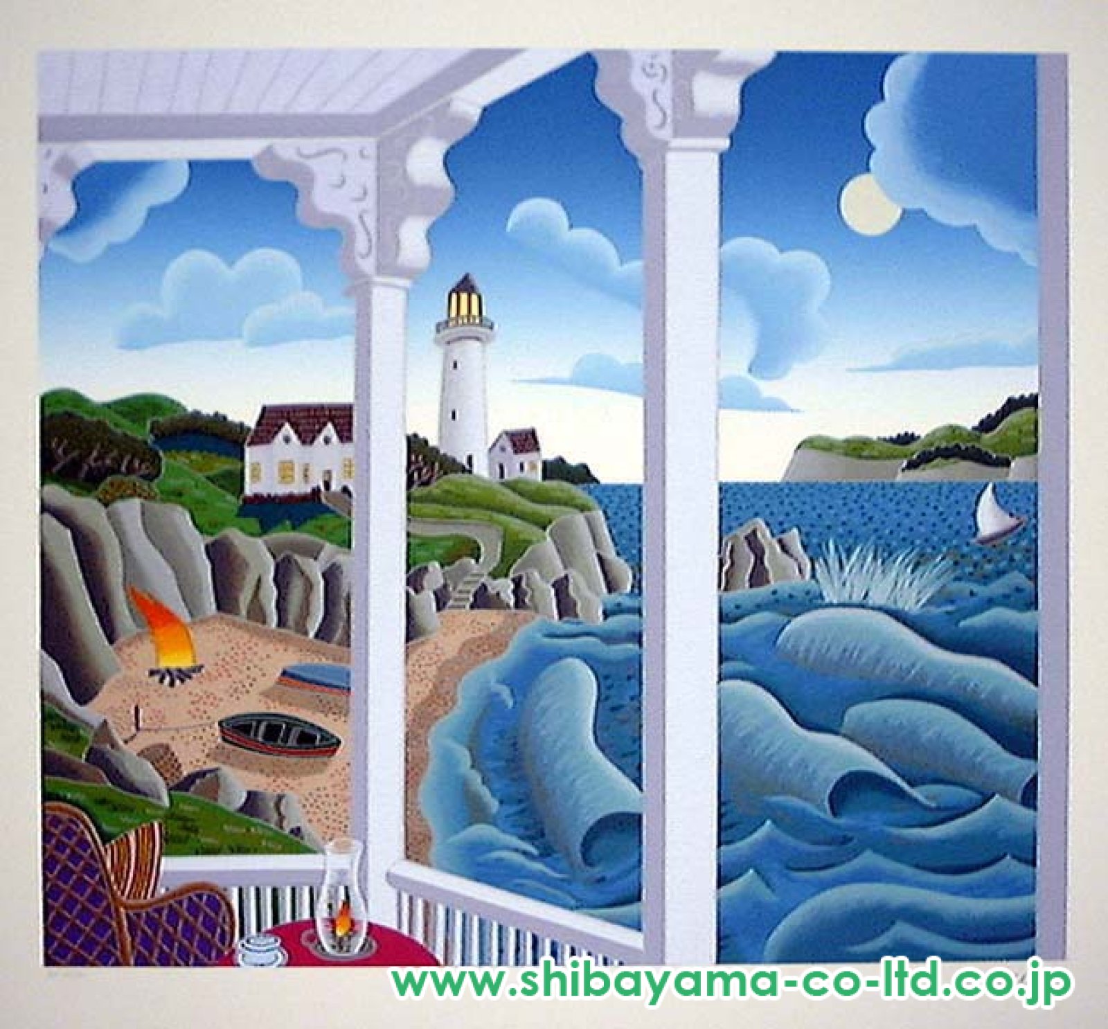 トーマス・マックナイト「New England Suiteより『ライトハウス