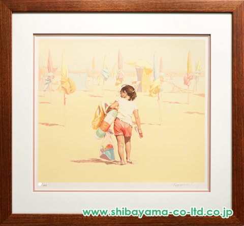 笹倉鉄平「CANDY」シルクスクリーン :: 絵画買取・販売 - シバヤマ