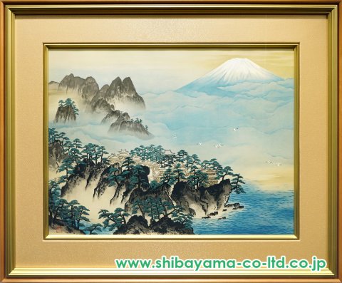 横山大観「蓬莱山」リトグラフ :: 絵画買取・販売 - シバヤマ