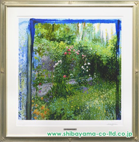 ホアキン・トレンツ・リャド「薄明かりのヘネラリッフェ」シルク