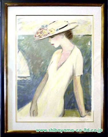 ジャン＝ピエール・カシニョール「幸せの予感」リトグラフ :: 絵画買取