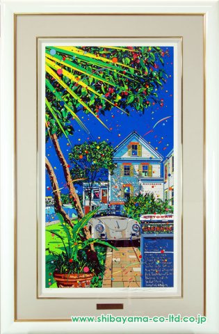 鈴木英人「ノーザンソング」シルクスクリーン :: 絵画買取・販売