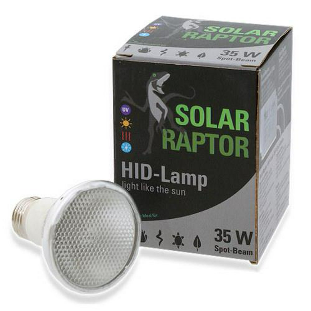 ゼンスイ ソーラーラプター HIDランプ 35W 交換球 爬虫類 ライト
