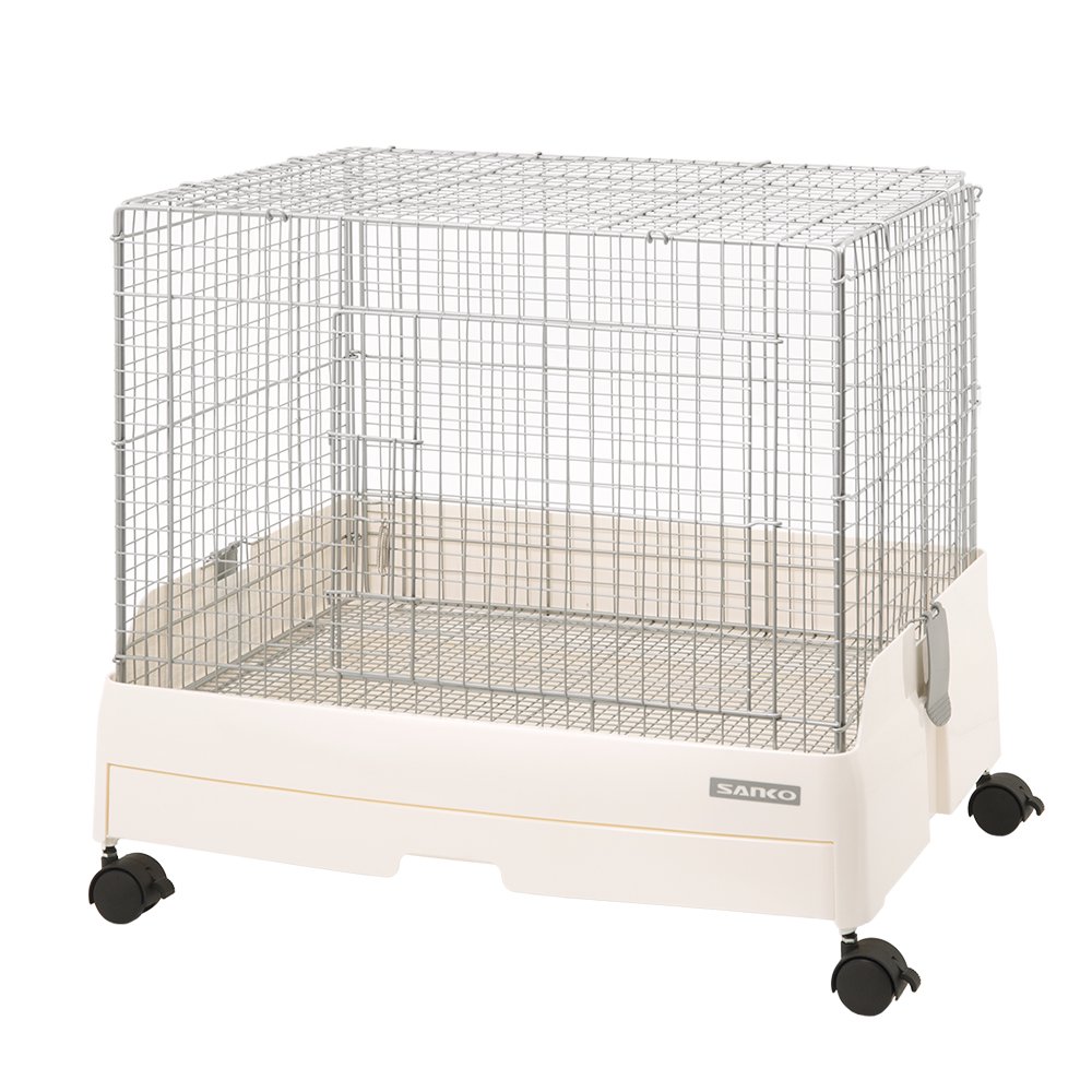 うさぎケージ 三晃商会 SANKO イージーホーム60 ローメッシュ WH(幅62