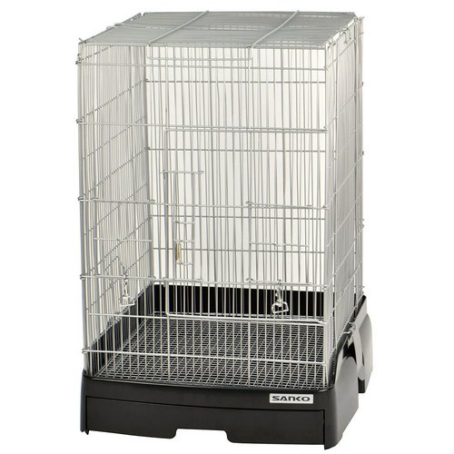 三晃商会 イージーホーム40ハイ BK(ブラック) (43.5×50×62cm) モモンガ