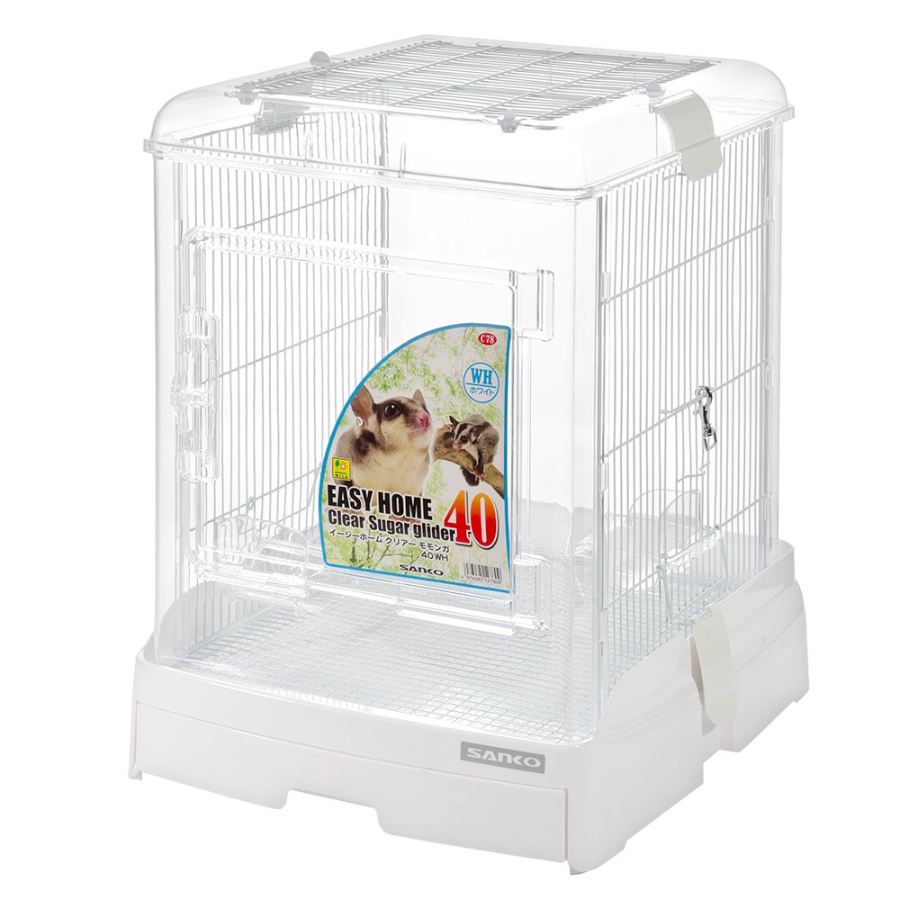 三晃商会 イージーホーム クリアーモモンガ 40WH ホワイト | チャーム