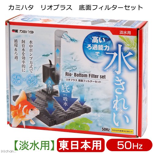 カミハタ 50Hz リオプラス 底面フィルターセット 東日本用 | チャーム