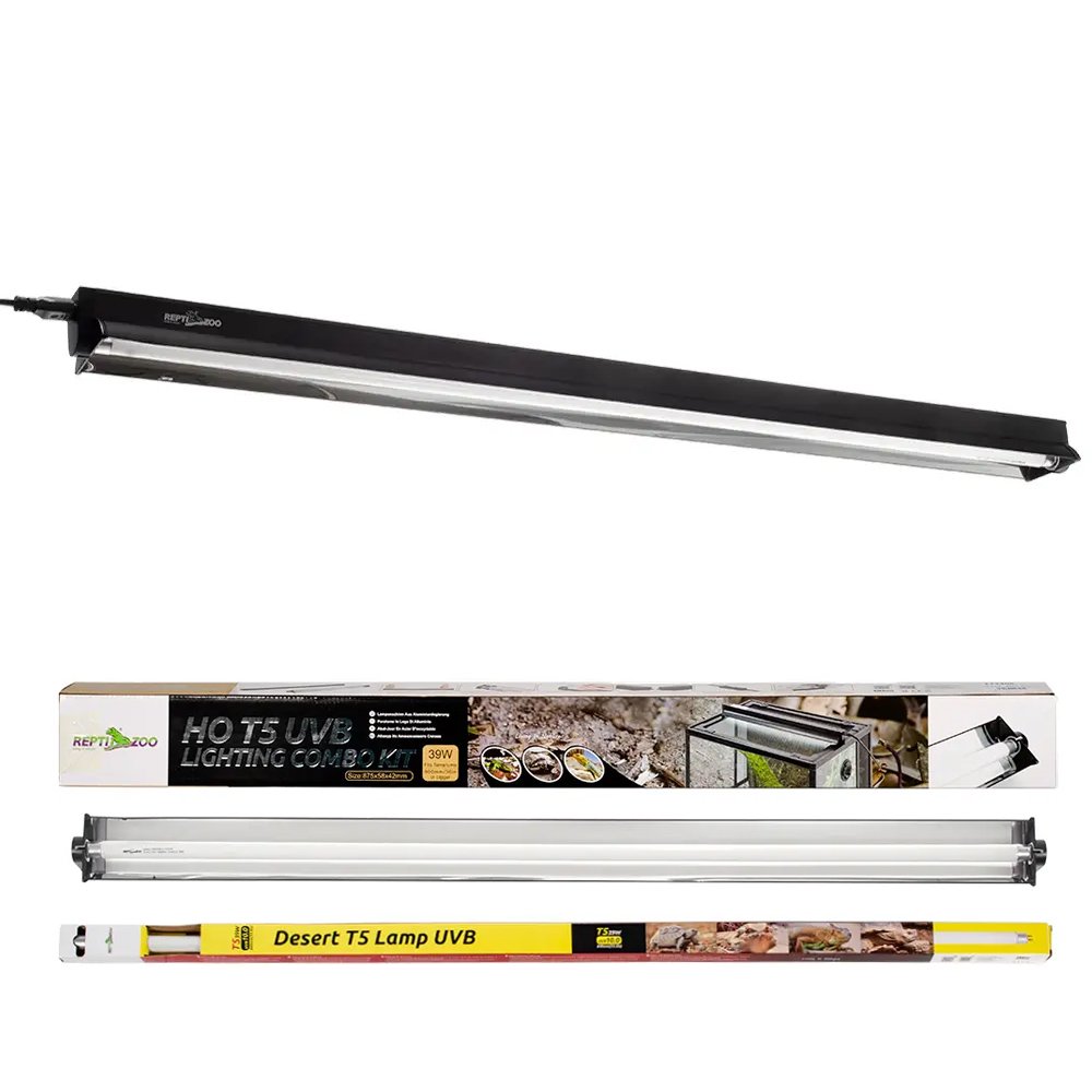 三晃商会 REPTIZOO T5 UVB10.0 灯 39W&カバーコンボキット 紫外線