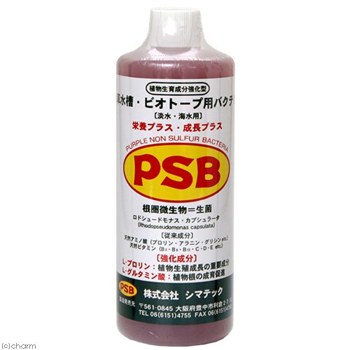 シマテック PSB 水草水槽ビオトープ用バクテリア 1L | チャーム