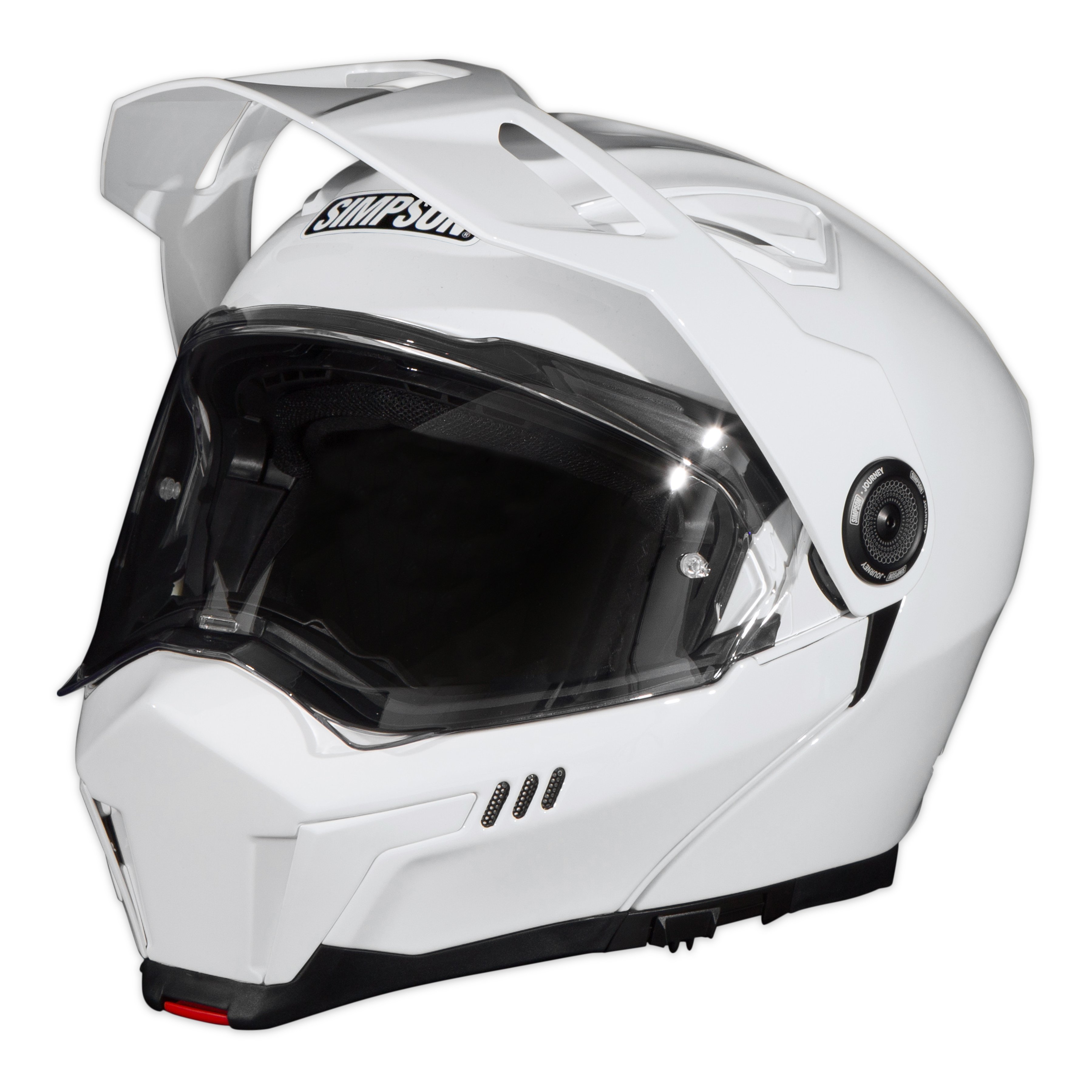 Simpson Motorcycle JB1SM Journey Bandit Helmet - White SM