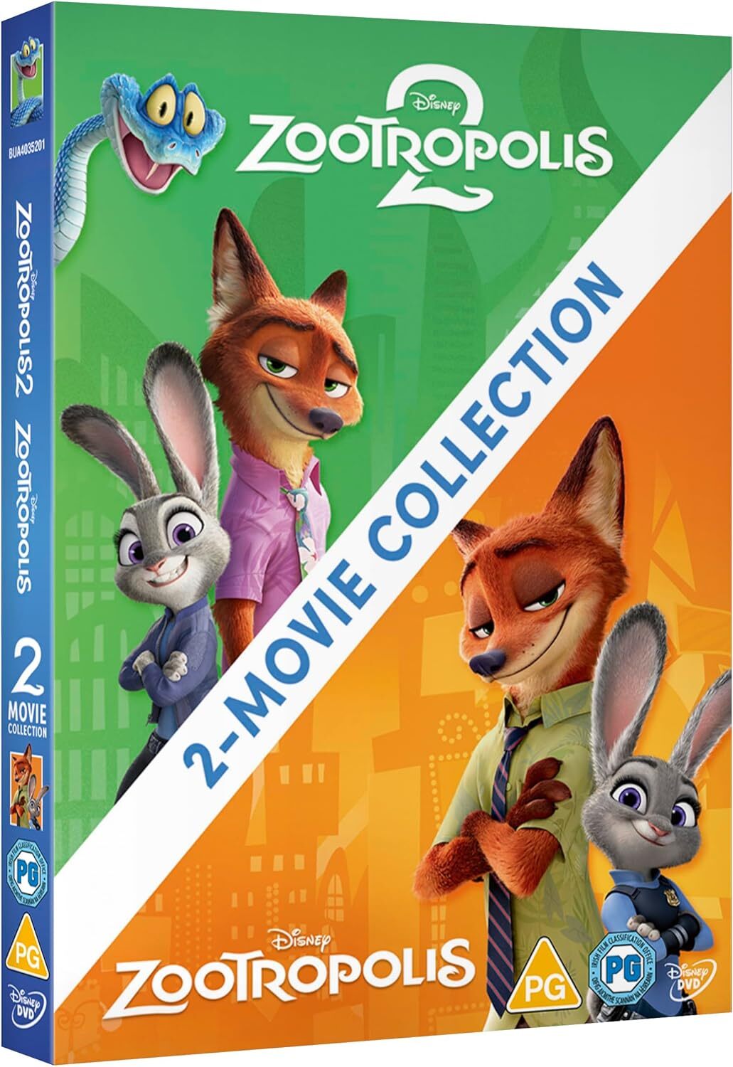 Zootropolis 2-Movie Collection DVD (Zootropolis 2 / Zootopia 2