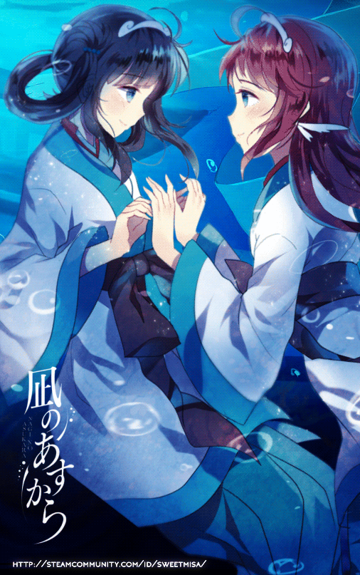 Steam 社区:: 截图:: ♥ 凪のあすから| 向井戸まなかx 潮留美海☆