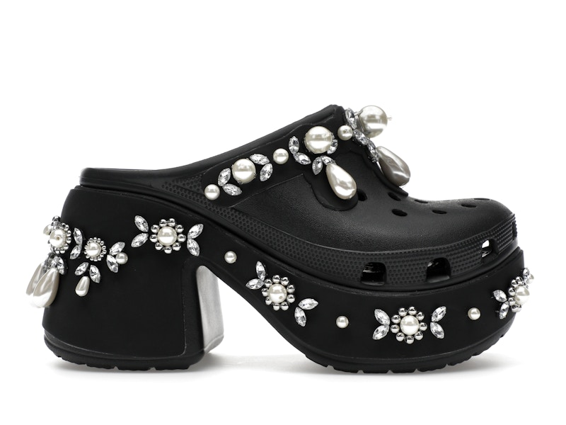 Crocs Siren Clog Simone Rocha Spiked Black - 210646-001 - US
