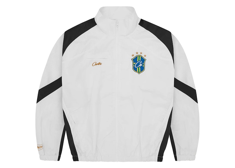 Corteiz Olympic Shuku Brasil Jacket White/Black Men's - SS24 - US