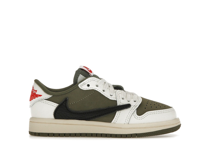 Jordan 1 Retro Low OG SP Travis Scott Medium Olive (PS) - DO5442