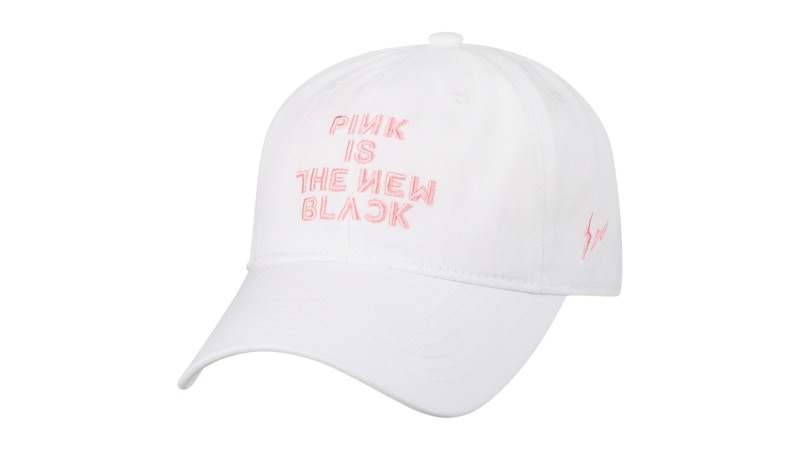 Fragment x BLACKPINK Pink Is The New Black Cap White - MX