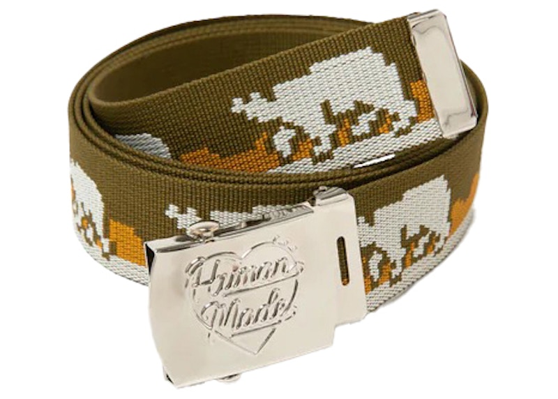 Human Made Jacquard Belt Olivedrab - SS23 - US