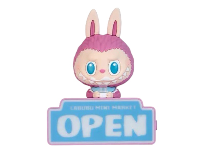 Pop Mart Labubu The Monsters Wacky Mart Series Milk Fridge Magnet - US