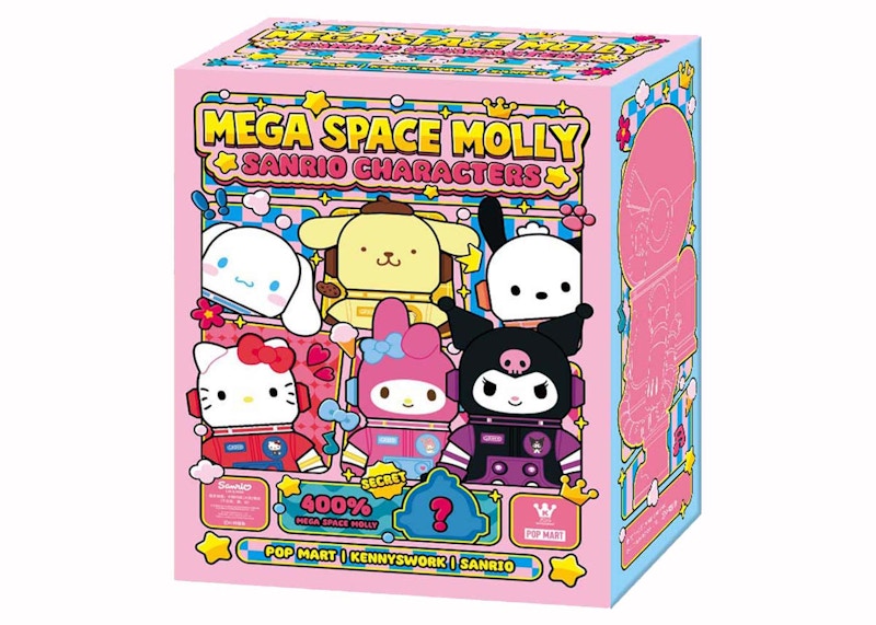 Pop Mart Mega Space Molly Sanrio Characters Series Single Blind