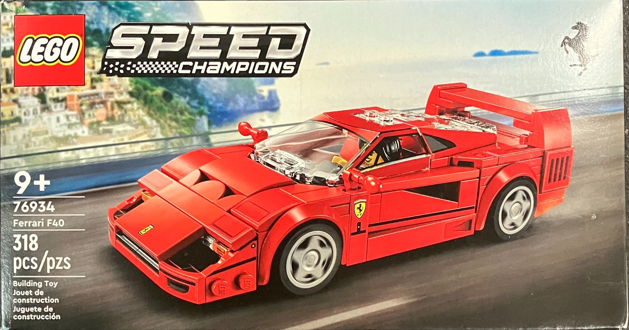 Set Review - #76934-1: Ferrari F40 - Speed Champion — Bricks for